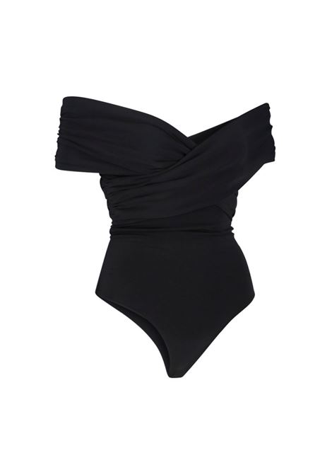 black The Rafael off-shoulder bodysuit  KHAITE | 22844003 RAFAEL200